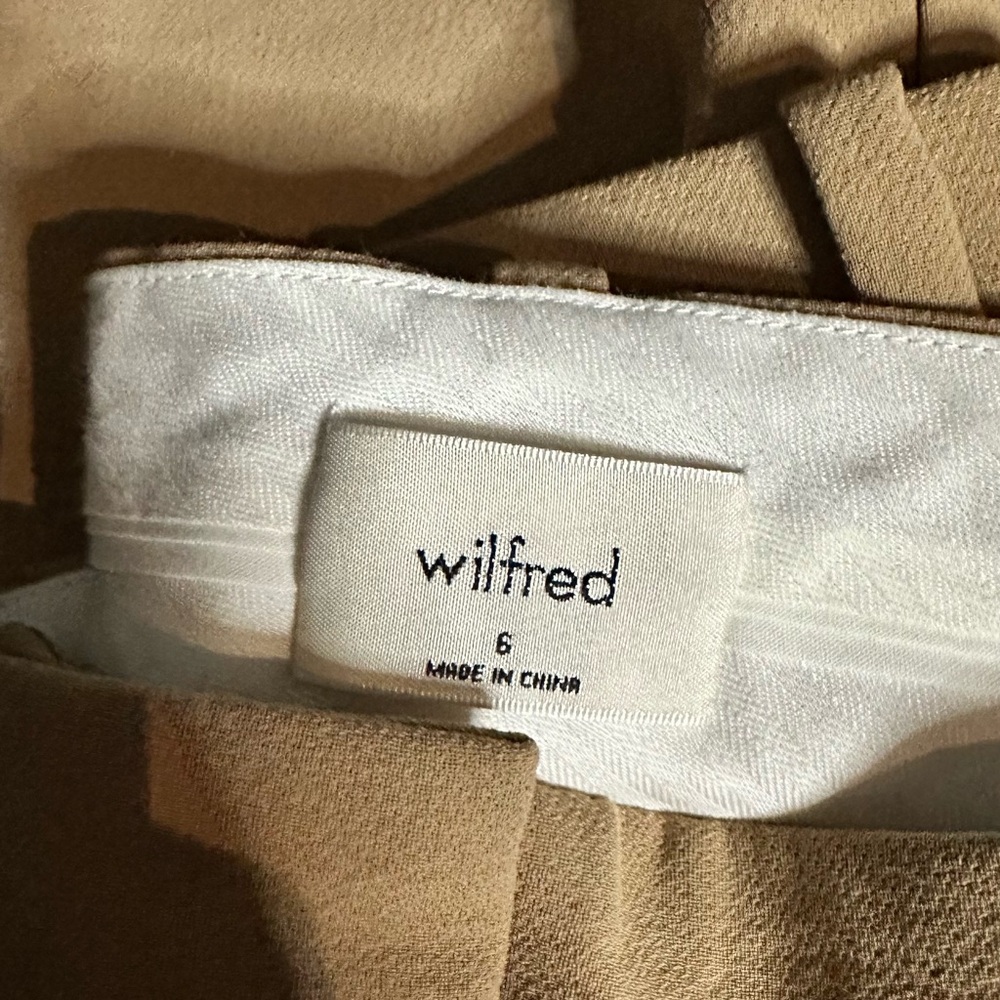 Wilfred Camel Effortless Pants - Picture 5 of 5